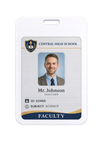 Faculty & Visitor Badges